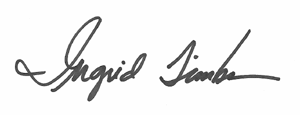 Ingrid Timbs Signature